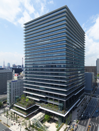 丸の内、銀座、日本橋エリアの中心に位置する東京スクエアガーデン